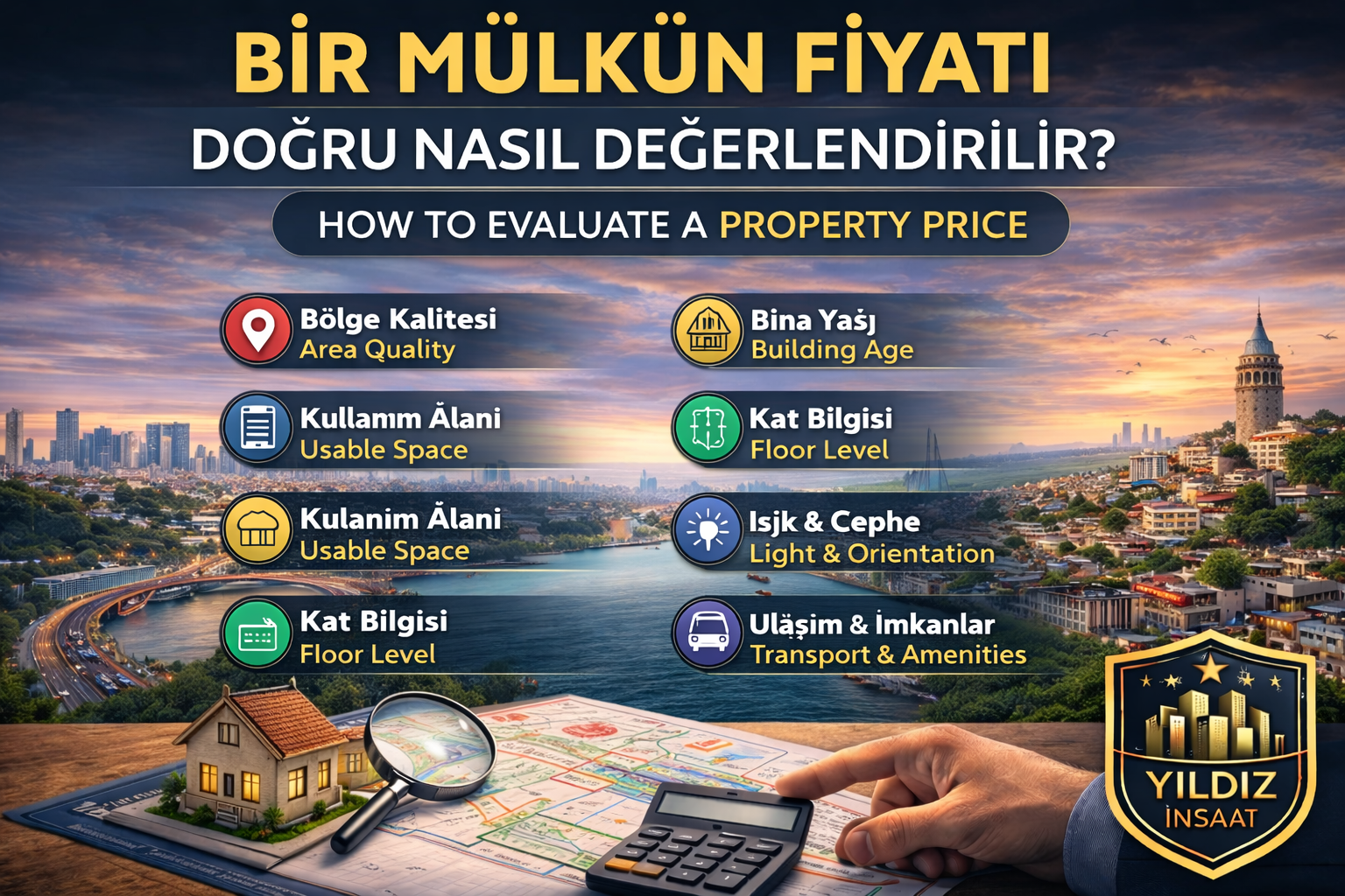 Bir Mülkün Fiyatı Doğru Nasıl Değerlendirilir?