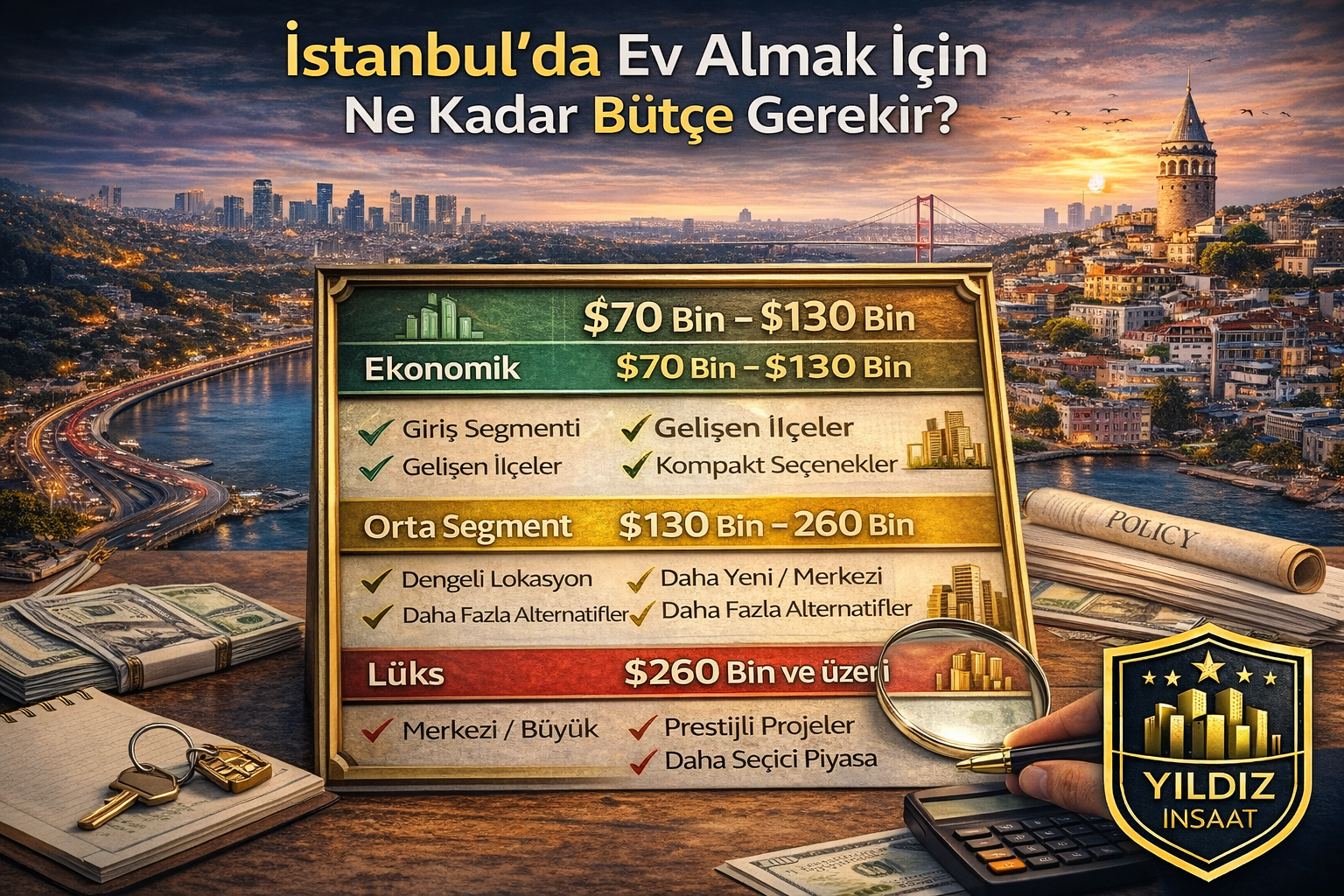 İstanbul’da Ev Almak İçin Ne Kadar Bütçe Gerekir?